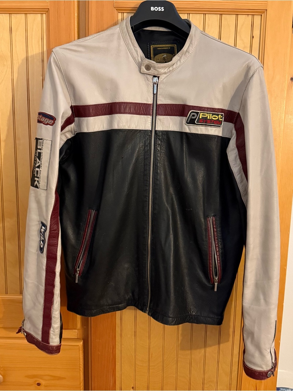 Men's Biker Leather Jacket